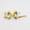 Picture of Charles Krypell 18k Yellow Gold, Sapphire, Emerald & Diamond Earrings 