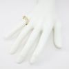 Picture of 14k Yellow Gold & Diamonds Split Band Ring with Quatrefoil Stations 