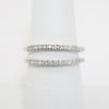 Picture of 14k White Gold & Diamond Jacket Ring Enhancer