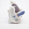 Picture of Lladro Porcelain 1994 Event Figurine 'Little Riders' #7623, Boy with Skateboard Full of Kittens with Box