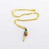 Picture of Kingspoint Designs Goldie the Blue Macaw Trinket Box with Matching Necklace