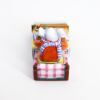 Picture of Rare Christmas Mouse in Match Box Bed Trinket Box By Rochard Limoges 