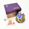 Picture of Limoges Porcelain Retired Lady in City Park with Squirrel Trinket Box with Original Box