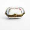 Picture of Retired Limoges Porcelain Purse Trinket Box with Floral Details