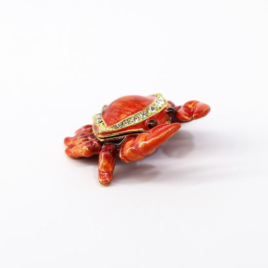 Picture of Kingspoint Designs Ruby the Red Crab Mini Trinket Box