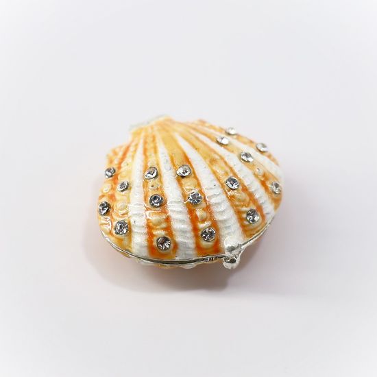 Picture of Kingspoint Designs Venus the Scallop Shell Mini Trinket Box