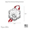 Picture of Empire 2025 Baby's First Christmas Sterling Silver Ornament