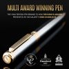 Picture of Scriveiner London Classic Silver Chrome Ballpoint Pen