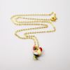 Picture of Kingspoint Designs Rainbow the Rooster Trinket Box with Matching Necklace