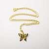 Picture of Kingspoint Designs Brilliant Golden Butterfly Trinket Box with Matching Necklace