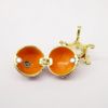 Picture of Kingspoint Designs 'Good Luck' Red Egg Trinket Box with Stand & Matching Necklace