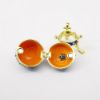 Picture of Kingspoint Designs 'Good Times' Blue Egg Trinket Box with Stand & Matching Necklace