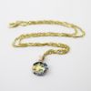 Picture of Kingspoint Designs Baby Mermaid in Lily Pad Cradle Trinket Box with Matching Necklace