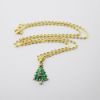 Picture of Kingspoint Designs Time Of Merriment Christmas Tree Trinket Box with Matching Necklace