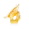 Picture of Daum Amber Yellow Butterfly Figurine