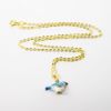 Picture of Kingspoint Designs Blue Bird Trinket Box with Matching Necklace