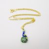 Picture of Kingspoint Designs Strutting Peacock Trinket Box with Matching Necklace