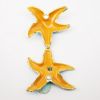 Picture of Kingspoint Designs Turquoise & Green Starfish with Baby Trinket Box with Matching Necklace