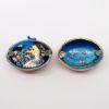 Picture of Kingspoint Designs Abalone Shell Trinket Box with Sleeping Mermaid Inside & Matching Necklace