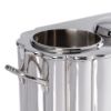 Picture of Alsace Nickel-Finished Two-Bottle Wine Cooler