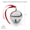 Picture of Wallace 2025 55th Edition Sleigh Bell Silver Plated Christmas Ornament