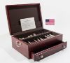 Picture of 1-Drawer Flatware Chest; Heritage Mahogany finish & Made in USA