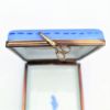 Picture of Retired Limoges Porcelain Shirt Box with 'Surprise' Shirt Trinket Box