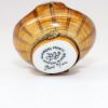 Picture of Limoges Porcelain Black & White Cat in Basket Trinket Box by Parry Vieille