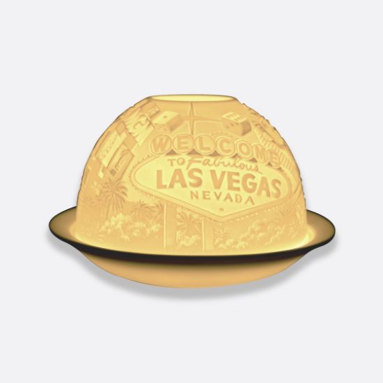 Picture of Bernardaud Porcelain 'Las Vegas' Votivelight Candle Holder