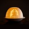 Picture of Bernardaud Porcelain 'Lakshmi' Votivelight Candle Holder