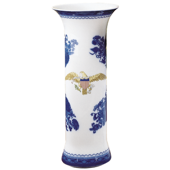 Picture of Mottahedeh 'Diplomatic Collection' Trumpet Vase