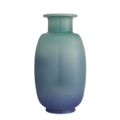 Picture of Rookwood for Mottahedeh 'Sung' Vase in Verdigris & Blue