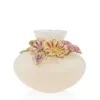 Picture of Jay Strongwater Holland Leaf and Flower Vase - Flora