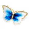 Picture of Jay Strongwater Juliet Butterfly Trinket Tray - Indigo