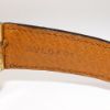 Picture of Bvlgari 18k Yellow Gold & Leather 'Rattrapante' Men's Watch 