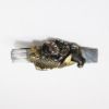 Picture of Vintage Japanese Sterling Silver Shakudo Menuki Tie Clip with Man Catching Carp