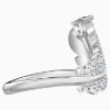 Picture of Swarovski - 'Nice' Motif Feather Ring