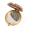Picture of Jay Strongwater Angela Floral Round Compact