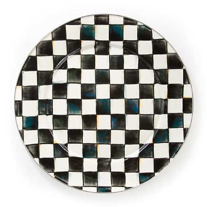 Picture of MacKenzie-Childs Courtly Check Enamel Serving Platter 