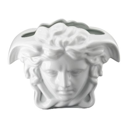 Picture of Versace Medusa Grande White Vase 11.75"