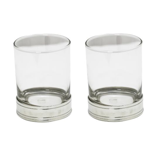 Picture of Salisbury Pewter - Pair Of Double Old Fashioned Glasses