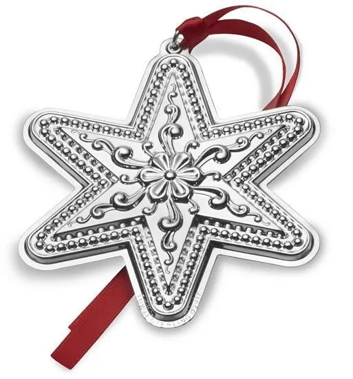 Picture of Towle 2017 Star Ornament, 21st Edition, Sterling Silver, Brand New in Box