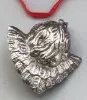Picture of Vintage Sterling Silver "Angel Pendant / Ornament, 2.25"