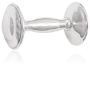 Picture of Cunill Sterling Silver Plain Barbell Rattle