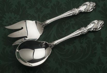 Picture of Salad Set All Silver