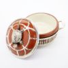 Picture of Rare Pair of Turtle Soup Ramekins with Sterling Silver Lids and Miniature Turtle Finials, Circa 1874–1909