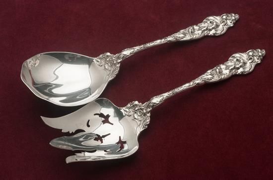 Picture of Salad Set All Silver