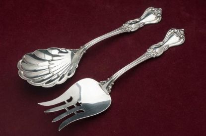 Picture of Salad Set All Silver