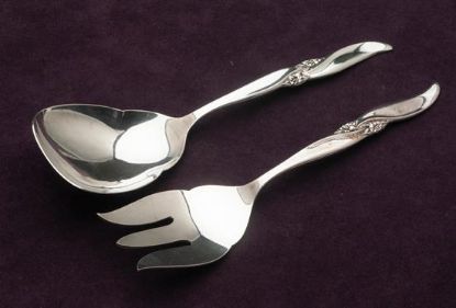 Picture of Salad Set All Silver