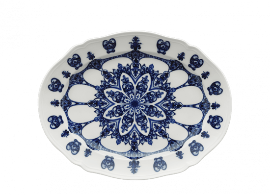 Picture of New Oval Plat. 16"